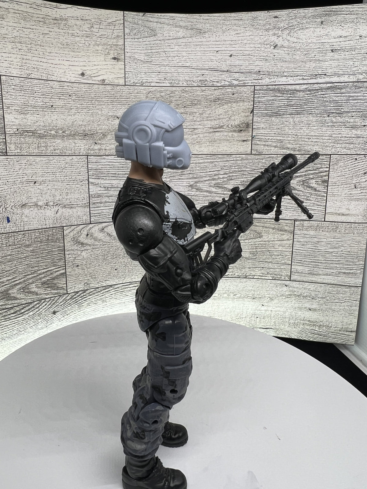 Wild Weasel G.I. Joe 1:12 head sculpt 3d printed resin
