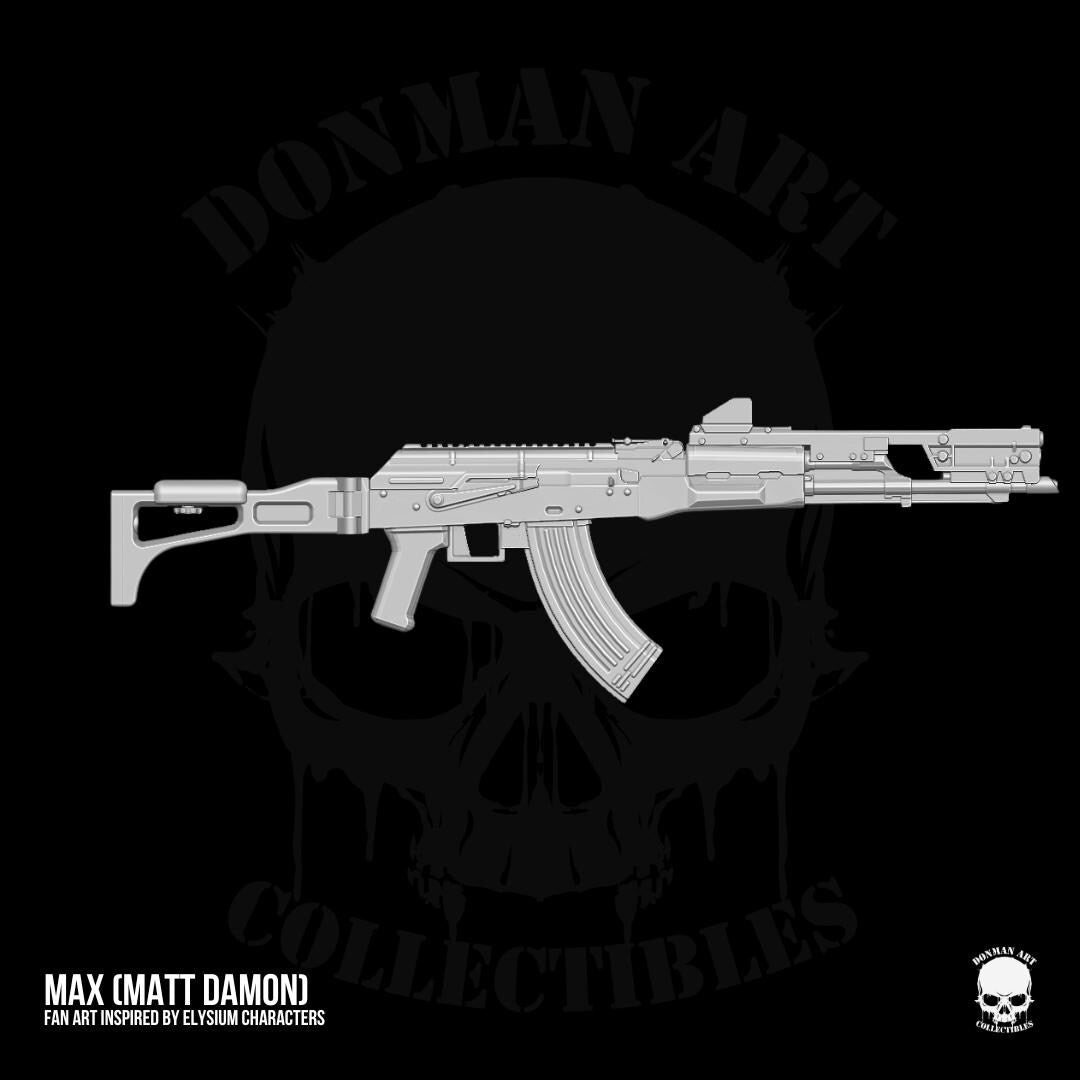 Elysium Max Matt Damon Set 1:12 Toy Accessory custom action figures.