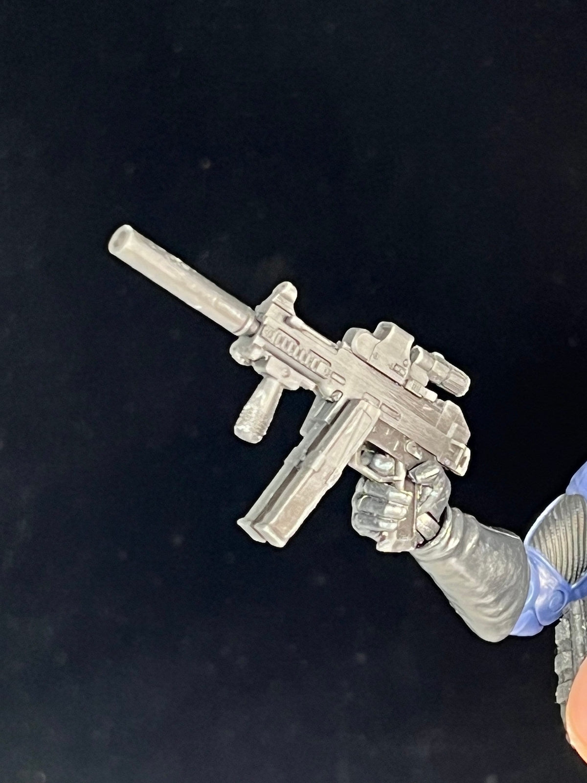 1/12 UMP 45 Suppressed Assault Rifle SMG 1:12 Scale Toy Accessory GI Joe Classi