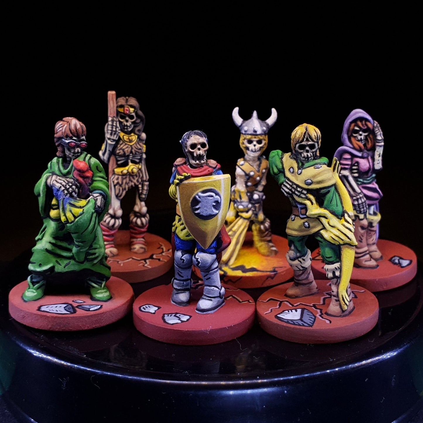 DnD Cartoon Show Miniatures Unpainted zombie 33mm Dungeons and Dragons