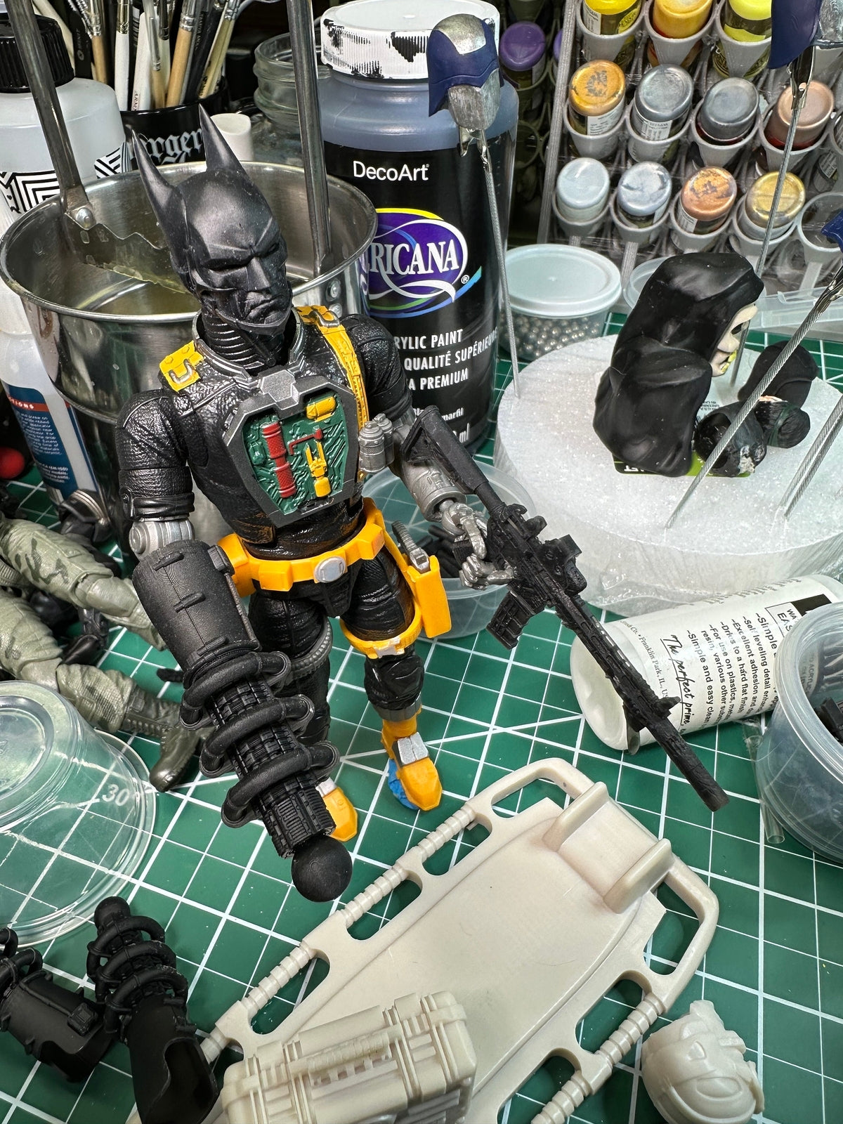 3d Printed Arctic B.A.T. hand Tesla Coil 1:12 GI Joe Classified/Marvel Legend