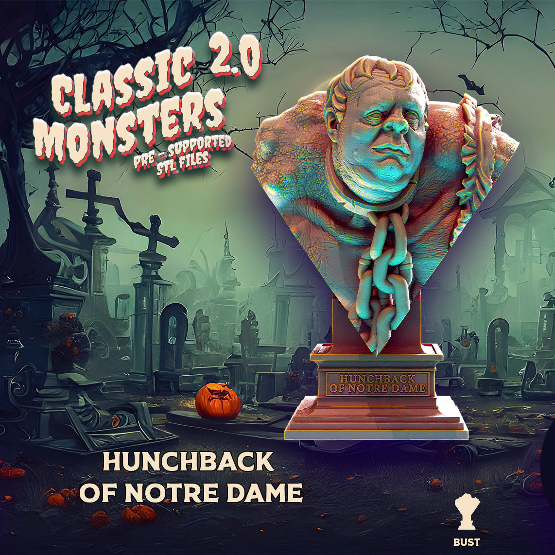 Hunchback of Notre Dame | Miniature | Heroes & Beasts | Classic Movie Monsters