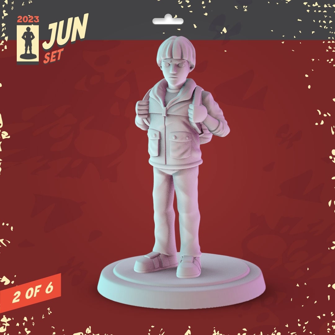 Peculiar Stuff Miniatures Set: 3D Printed Resin Dioramas (36mm Scale, Unpainte