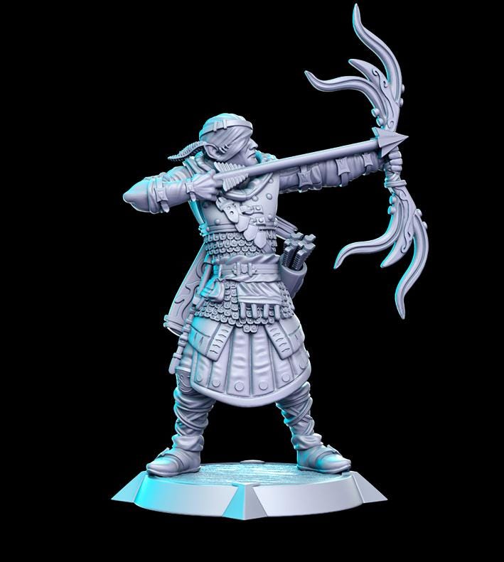 Western RPG Vol 3 Full Set DnD Miniature, Tabletop RPG DnD Mini, D&D Figurines,