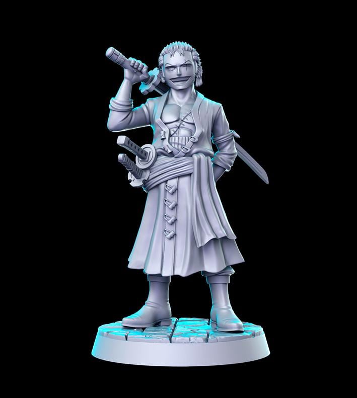 Anime Series Vol 8 Full Set DnD Miniature, Tabletop RPG DnD Mini, D&D Figurines