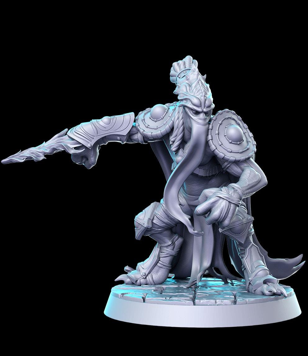 Blizzard Vo2 Full Set DnD Miniature, Tabletop RPG DnD Mini, D&D Figurines, Fant