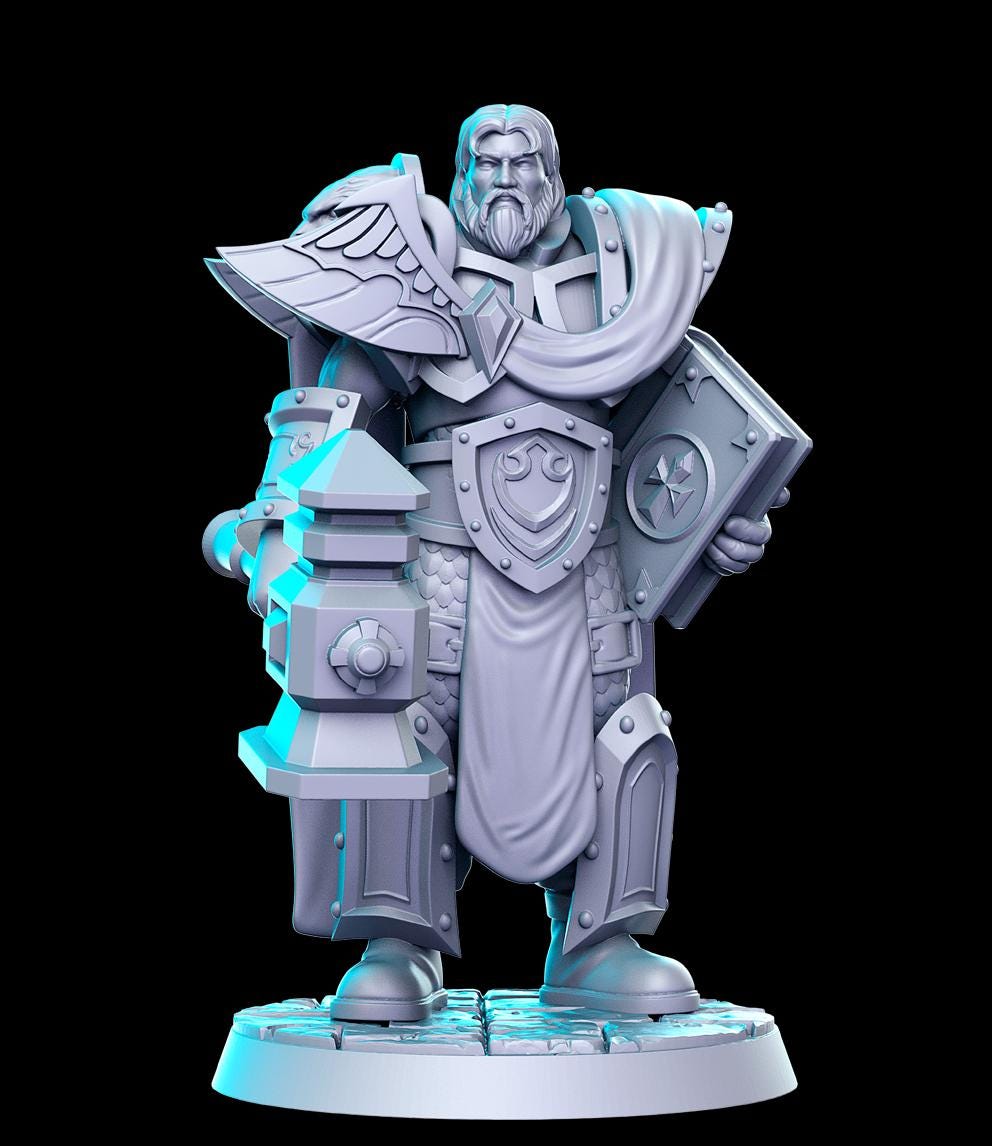 Blizzard Vol 5 Full Set DnD Miniature, Tabletop RPG DnD Mini, D&D Figurines, Fa