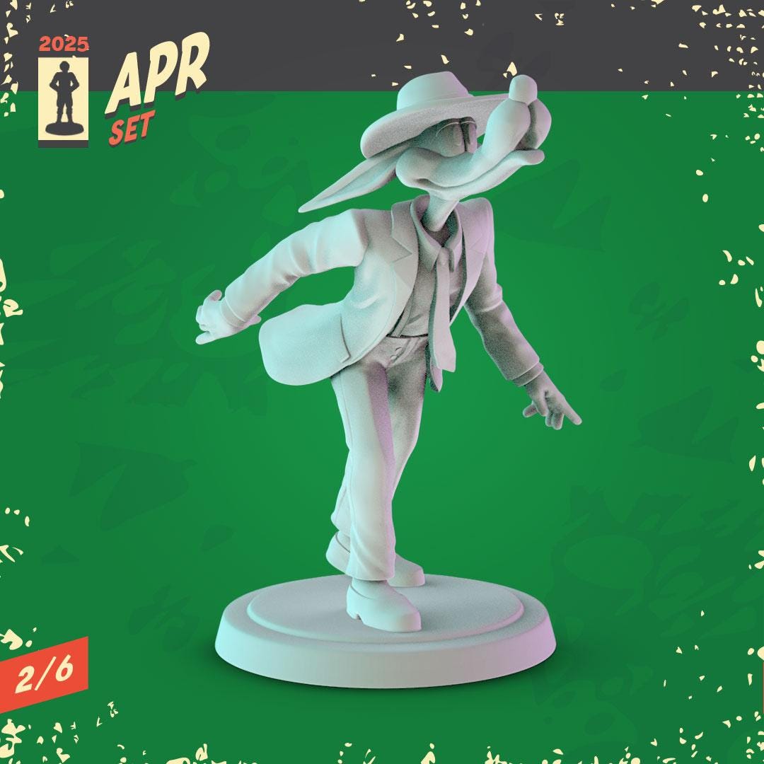 Jim Carrey 36mm Minis, The Mask | Sonic the HedgeHog | The Riddler | Ace Ventur