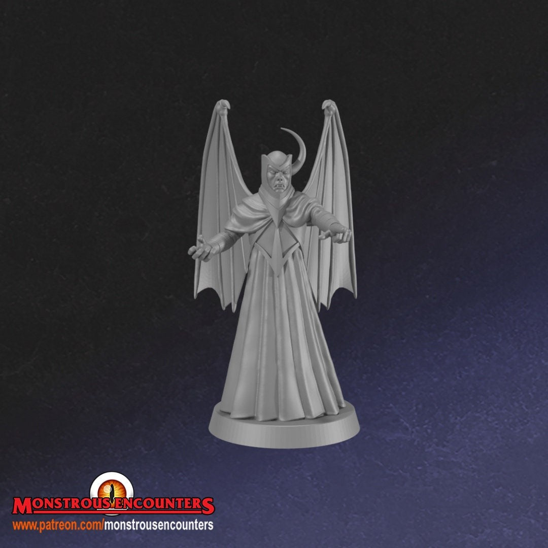 Venger Villain DnD Cartoon Show Miniatures Unpainted 28mm or 33mm Dungeons and