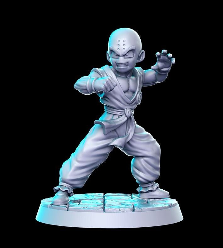 Anime DnD Miniature Set: Fantasy Tabletop RPG Figures, RN Estudio