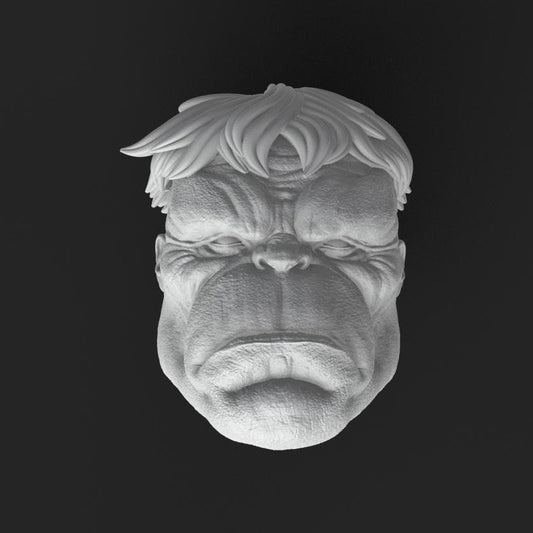 Grey Hulk head sculpt 1:12 6inch classified, GI joe, mezco, Marvel legend, blac