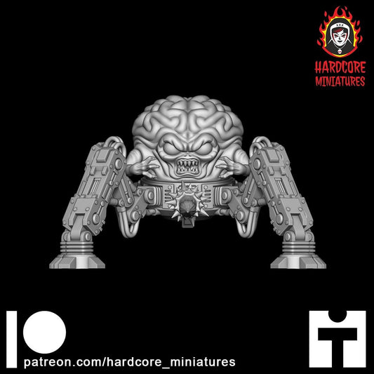 Doom arachnoBrain Shooting 32mm dnd miniature doom video game Arachnotron