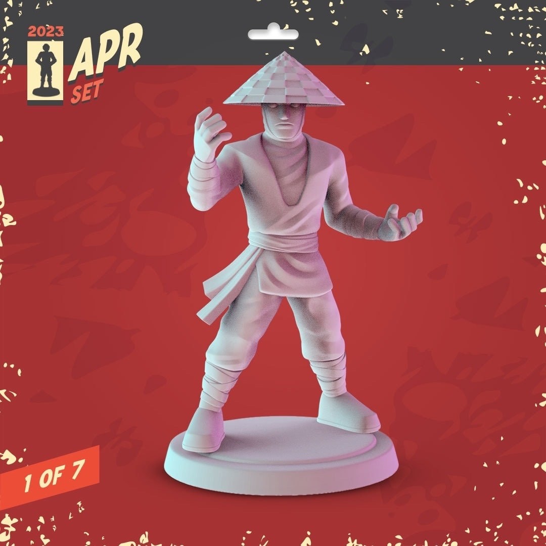 Mortal Kombat Miniatures Set: 36mm Resin Dioramas - Pop Minis