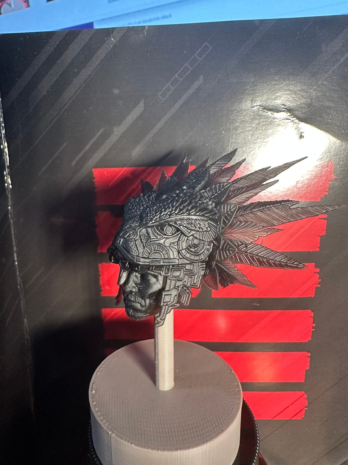 Namor with headdress , black panther wakanda forever head sculpt 1:12 classifie
