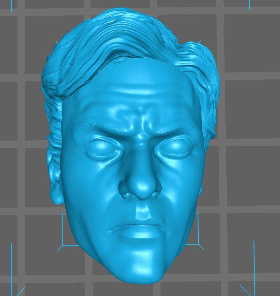 Moon Knight 3D printed head sculpt Marvel Legends 1/12 scale head