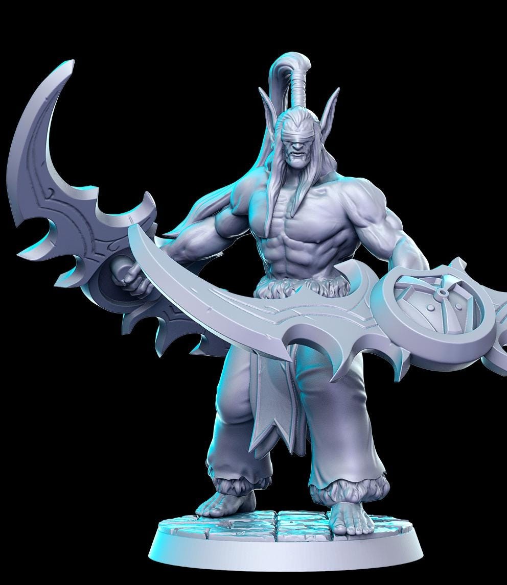 Blizzard Vol 5 Full Set DnD Miniature, Tabletop RPG DnD Mini, D&D Figurines, Fa