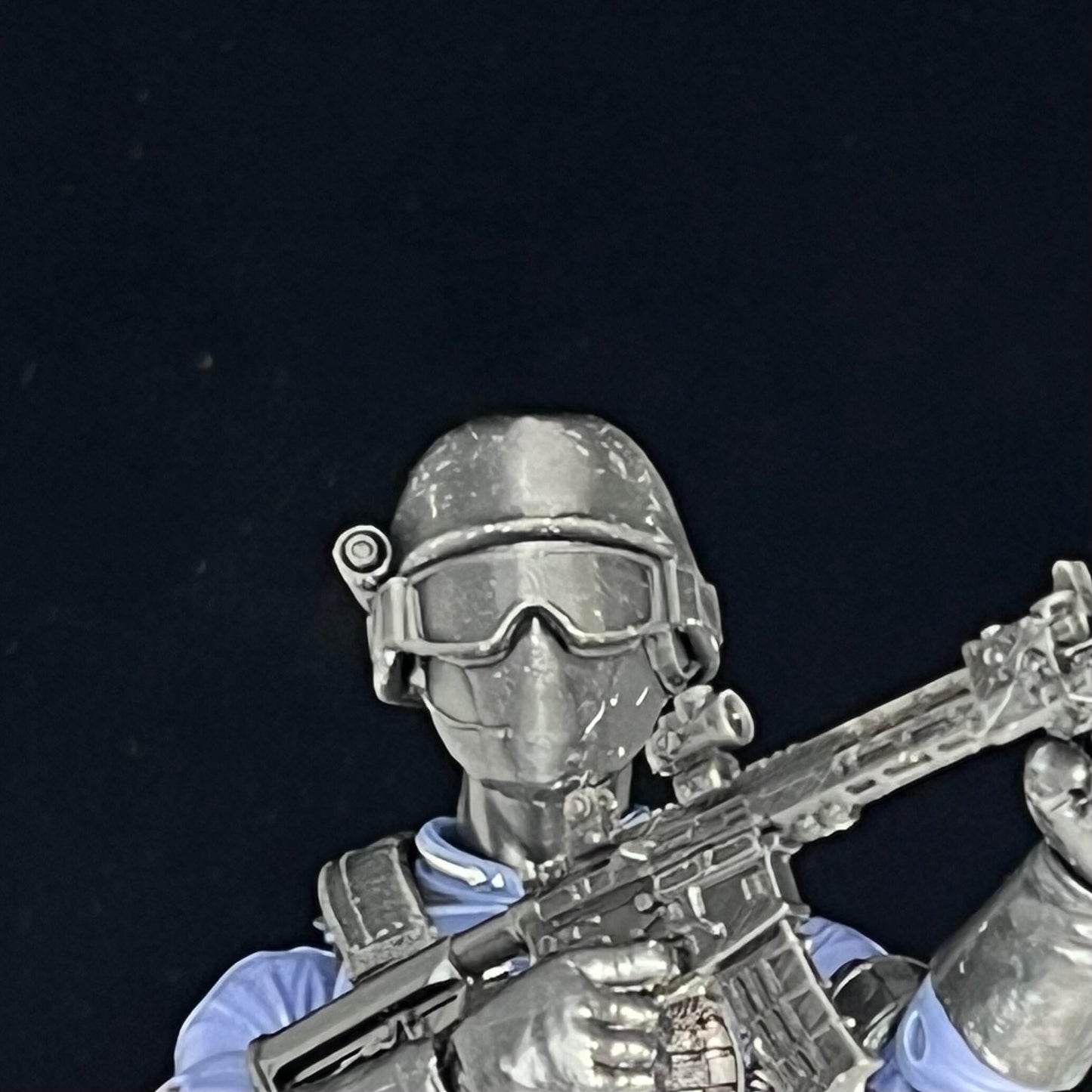 Tactical Commando Head for 6 inch action figures GI Joe Classified, mezco, neca