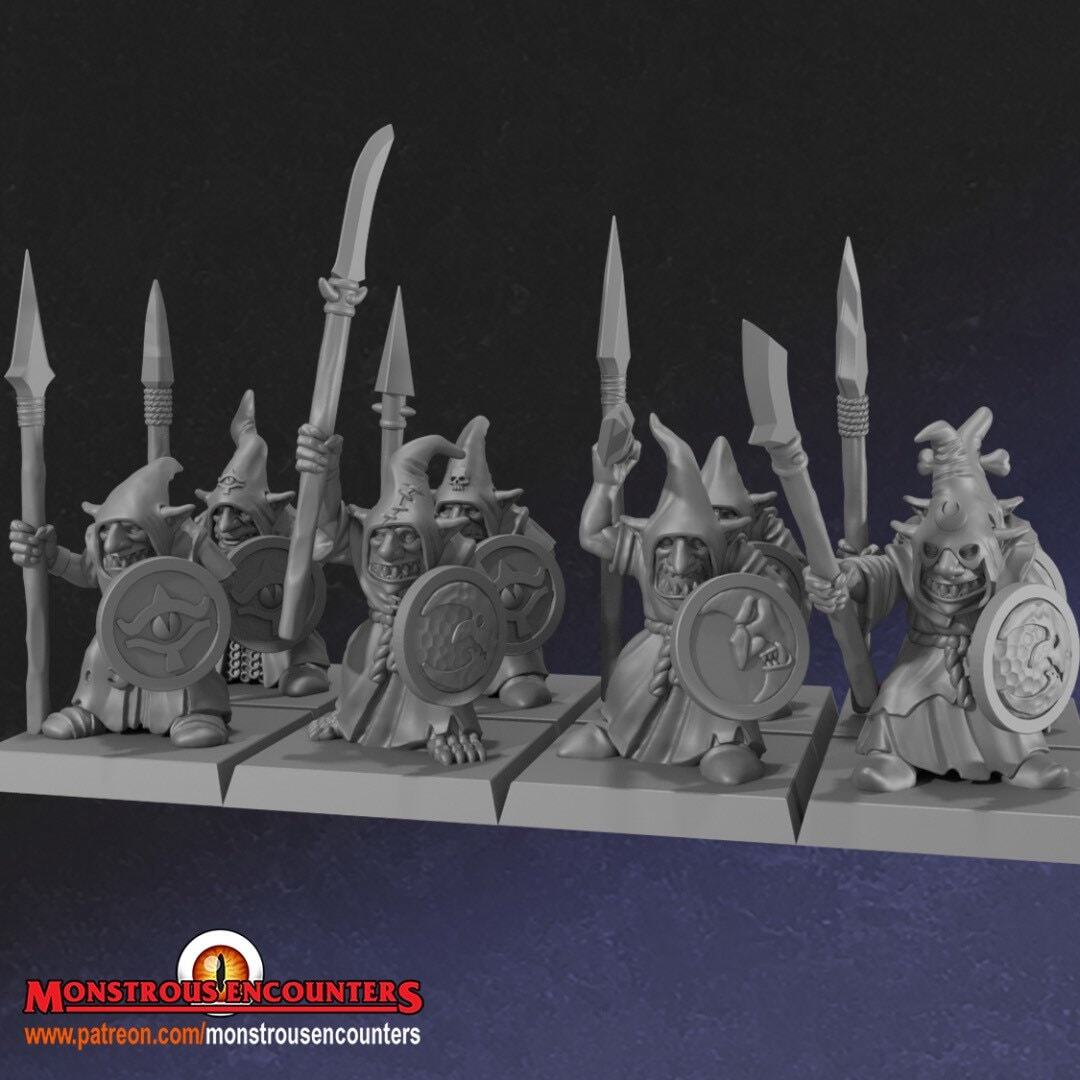 Night Goblin unit 28mm oldhammer