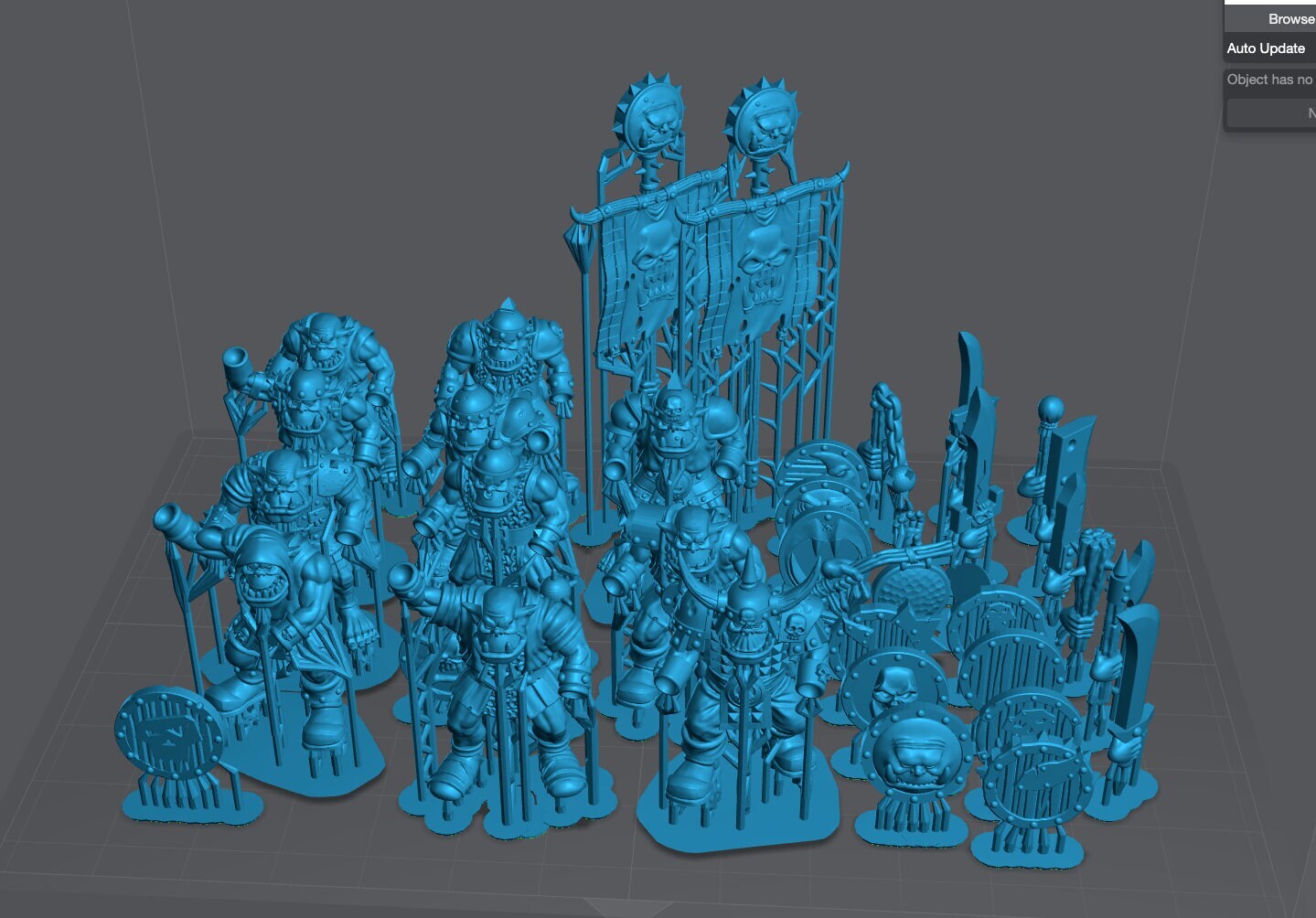 Orc Warriors Unit 28mm Modular Orc Ork Oldhammer Middlehammer