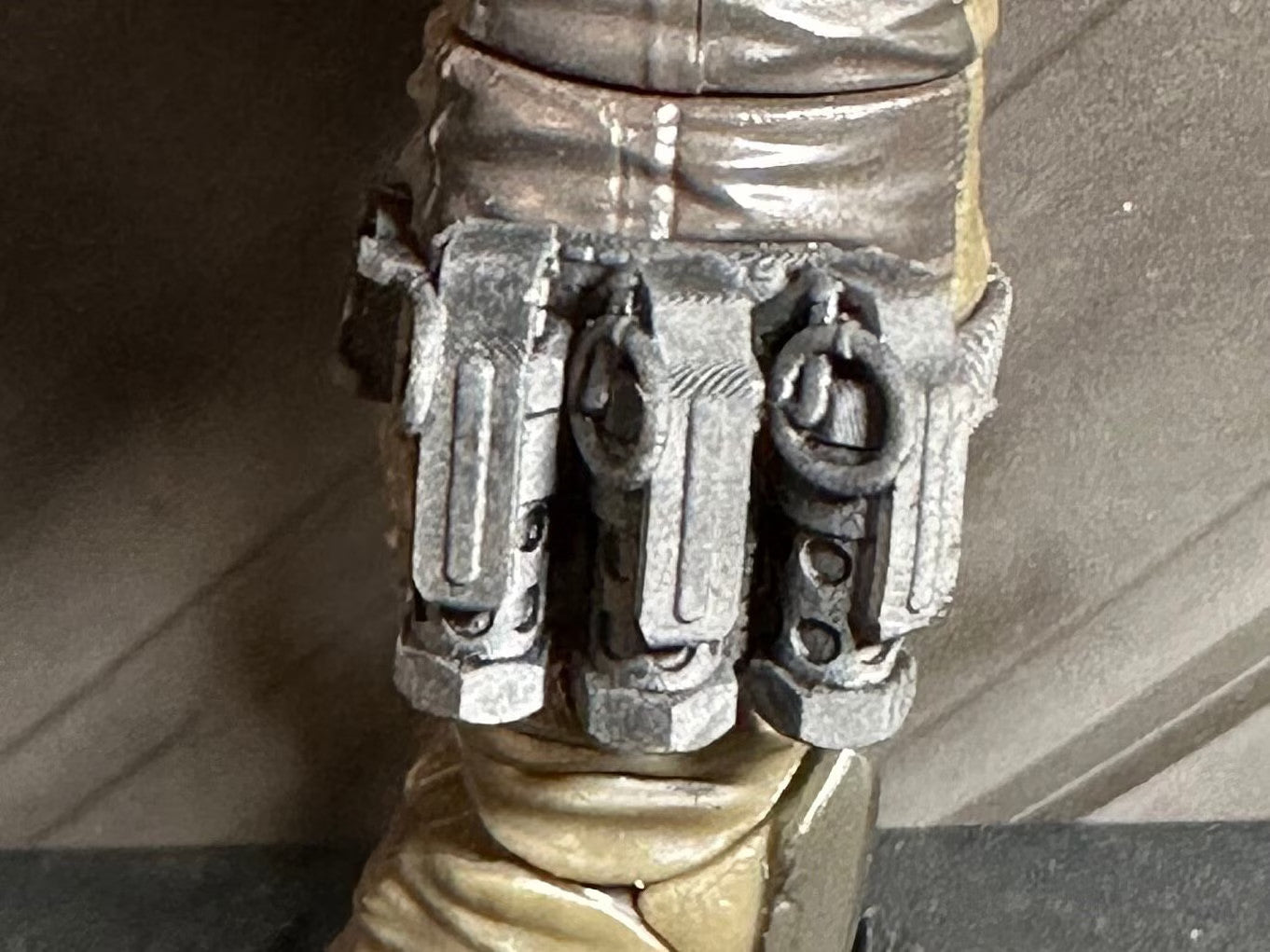 Grenade leg holder GI Joe Classified 1/12 scale unpainted modern ninja mezco le