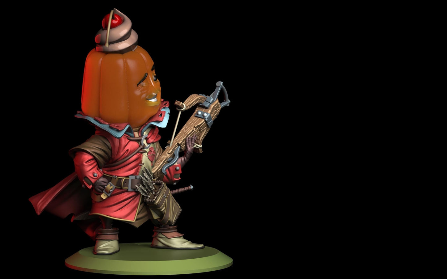Jelly Crossbowman -- Food Fight! tabletop gaming DnD 32mm | 75MM