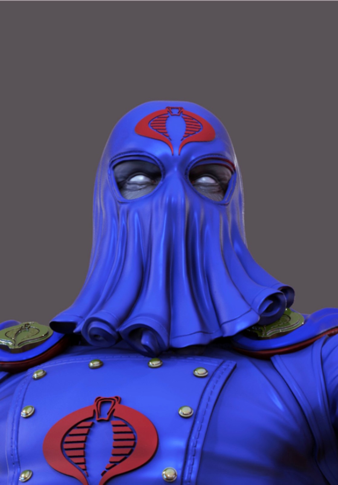 Snake Commander inspired by GI Joe Classified GI Joe Classified 1/12 scale head