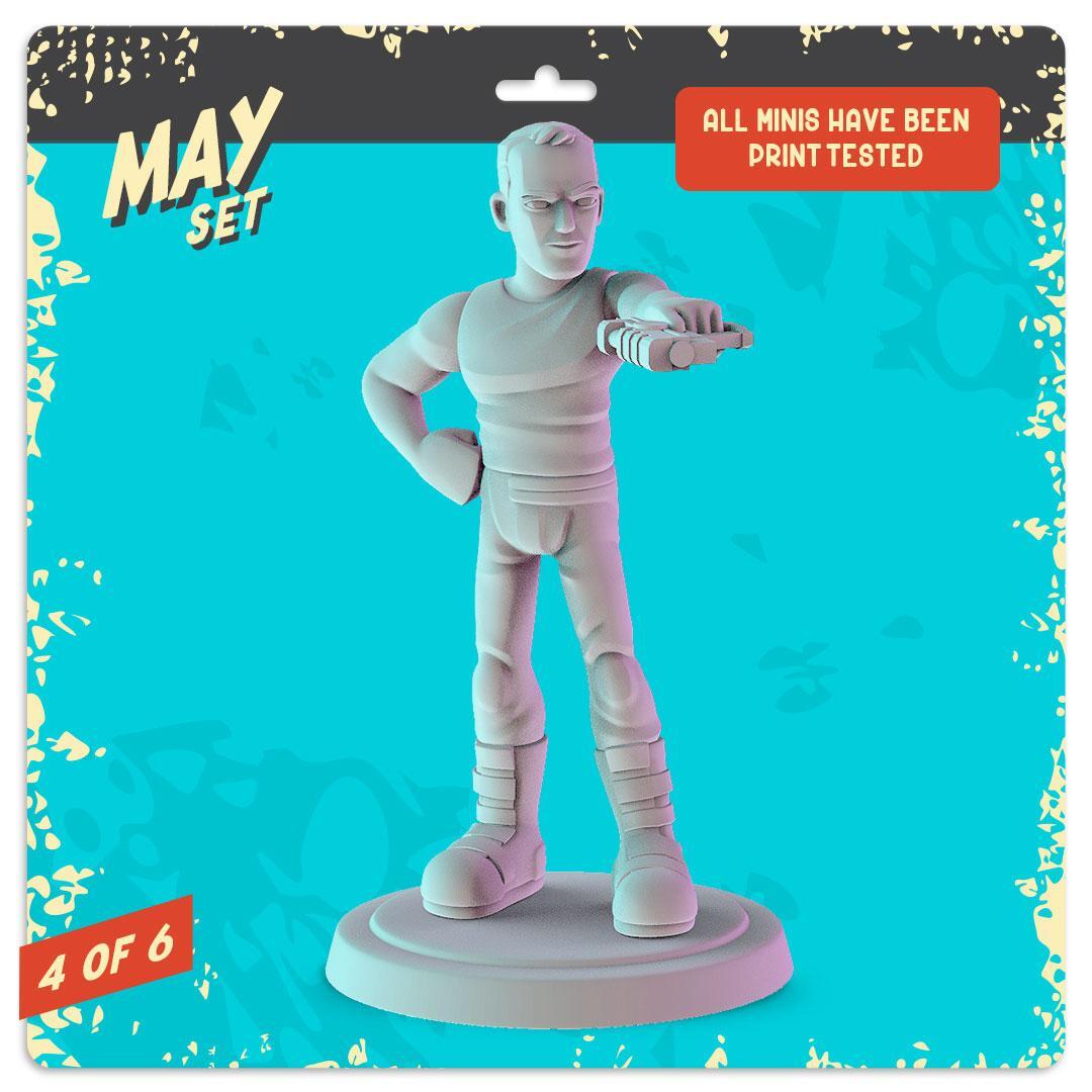 The Fifth 5th Element DND Minis 36mm Minis |Korben Dallas| Leeloo| Multi pass |