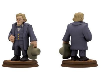 Confederate Jefferson Davis American Civil War Set DnD Miniature, Tabletop RPG,