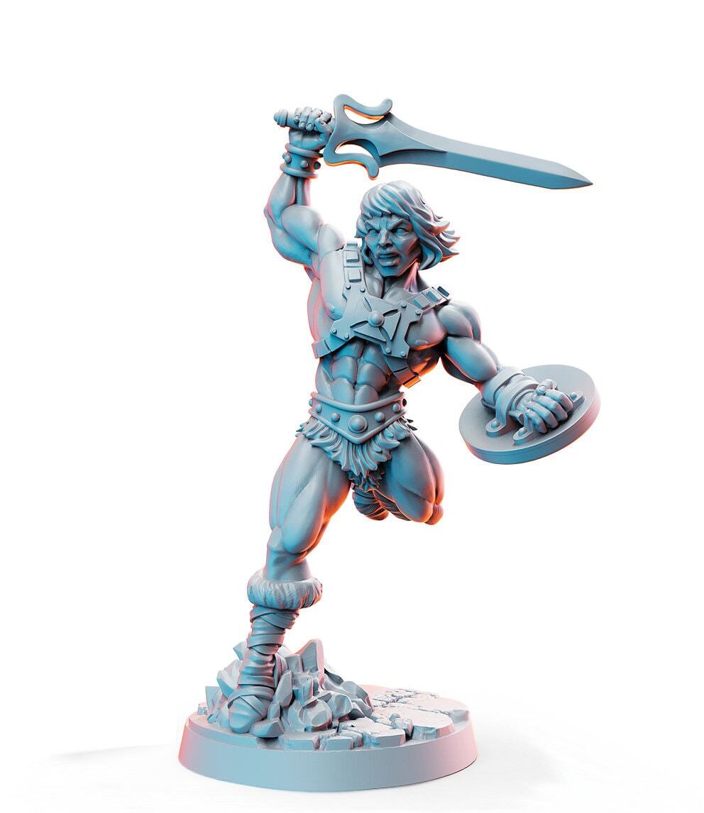 He-Darr - 35mm Miniature | MOTU | DnD Mini | Superhero Miniature | RN EStudios