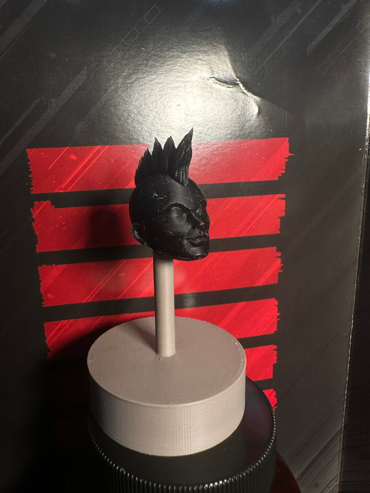 Punk Girl dreadnok Zarana head GI Joe Classified 1/12 scale head unpainted 1:12