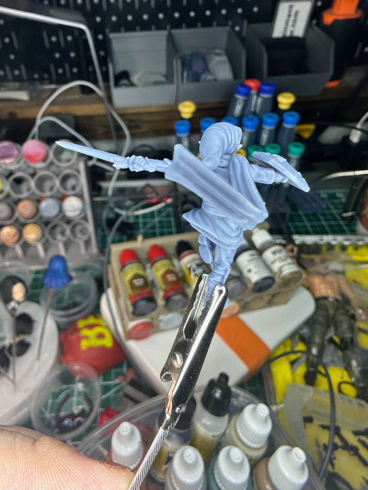 Elven Adventurer - 40mm Miniature | DnD Mini | Superhero Miniature | RN EStudios