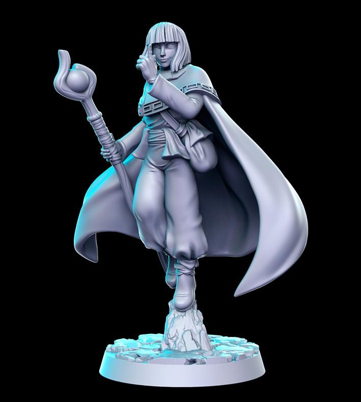Anime Series Vol 6 Full Set DnD Miniature, Tabletop RPG DnD Mini, D&D Figurines
