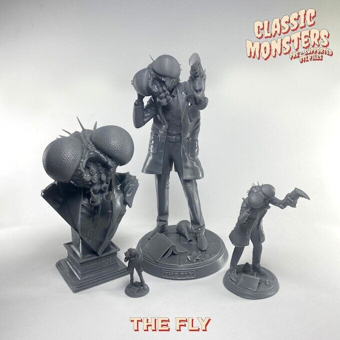 The Fly | Monster Miniature | Heroes & Beasts | Classic Movie Monsters | DnD |