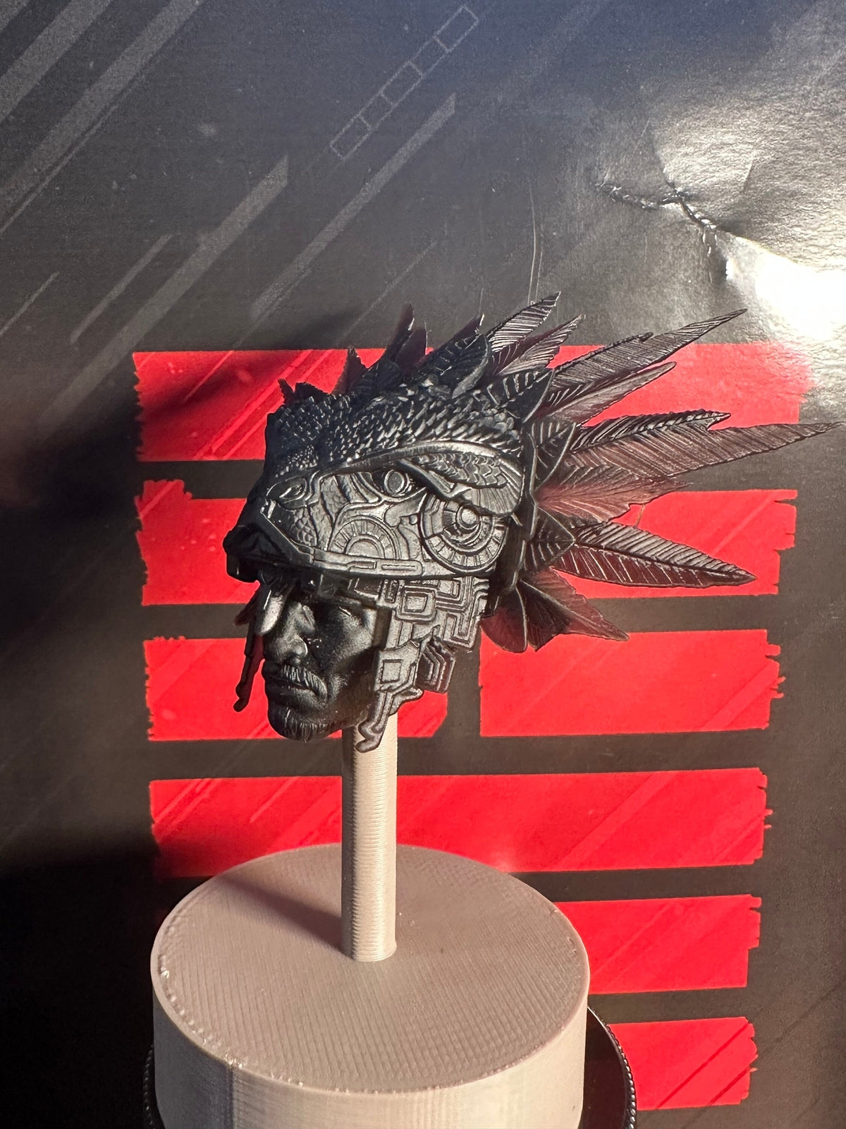 Namor with headdress , black panther wakanda forever head sculpt 1:12 classifie