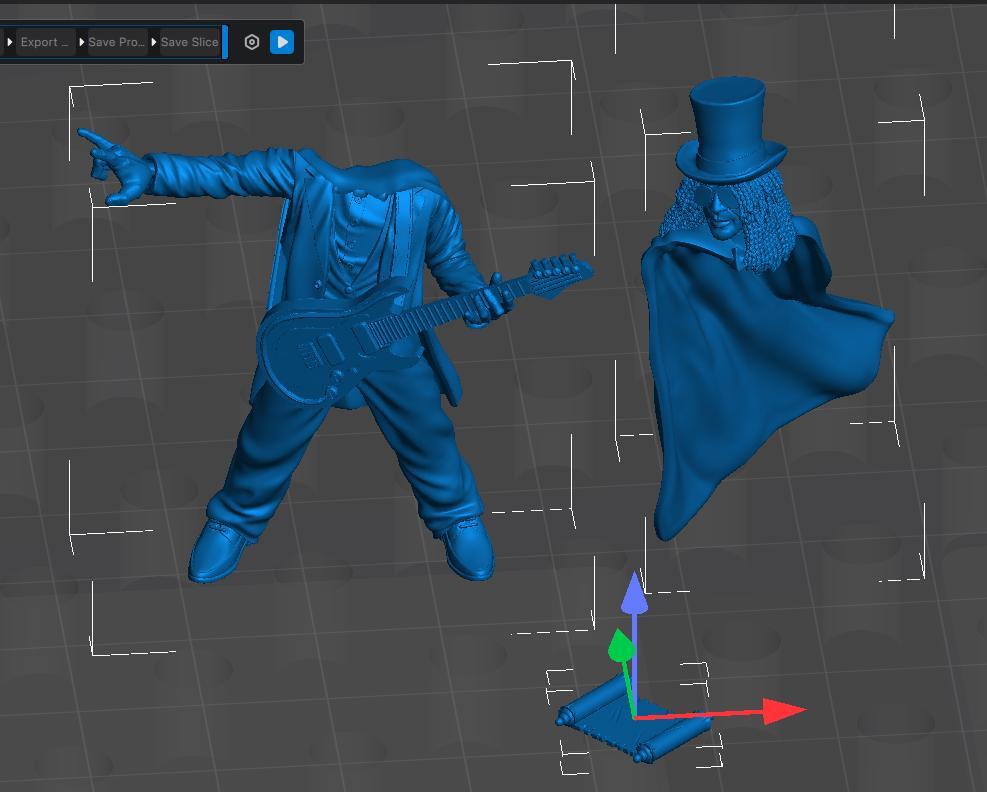 SLASHED HOUDINI -- Arkham's Nightmare DnD 32mm lovecraft horror SLASH