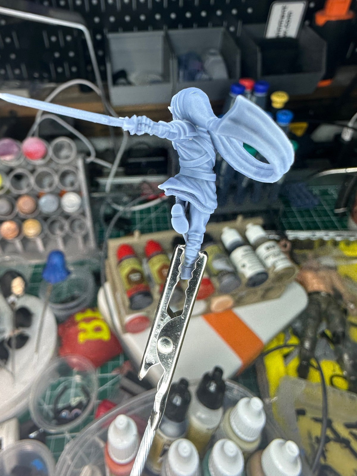 Elven Adventurer - 40mm Miniature | DnD Mini | Superhero Miniature | RN EStudios