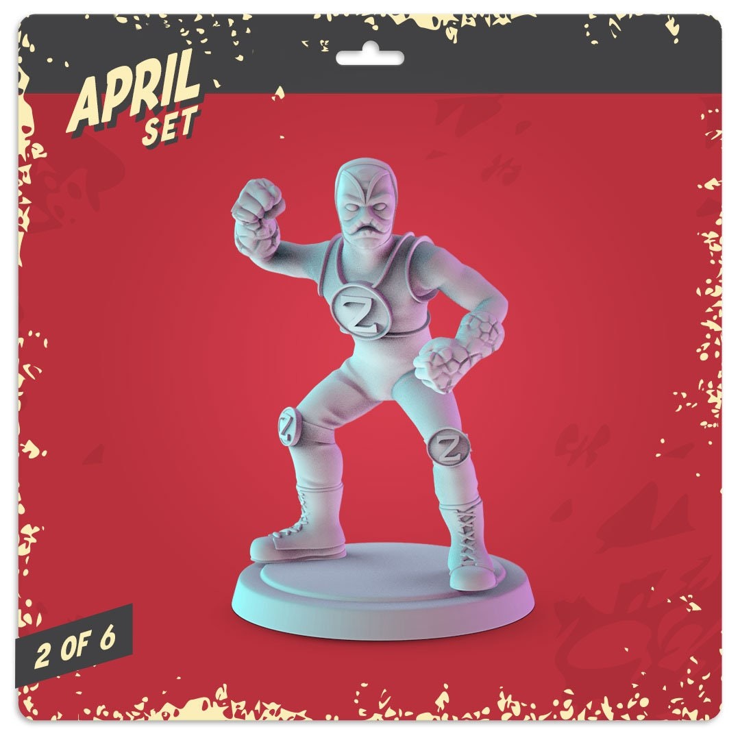 Power Rangers Villans 3d printed mini's Popmini 34mm nostalgia