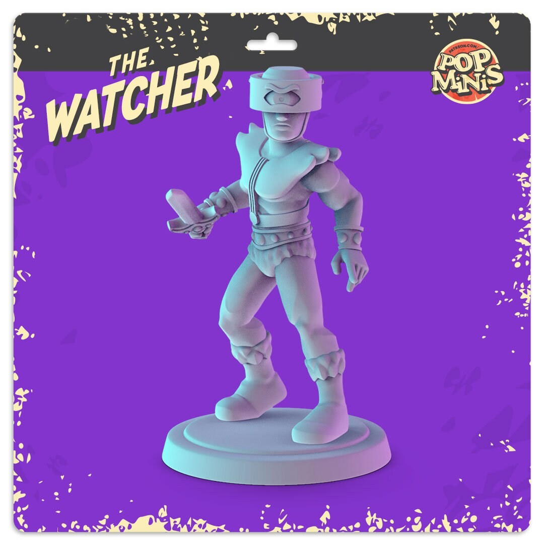 Villains of the Universev34mm table top mini's He-Man, Skeletor MOTU DnD