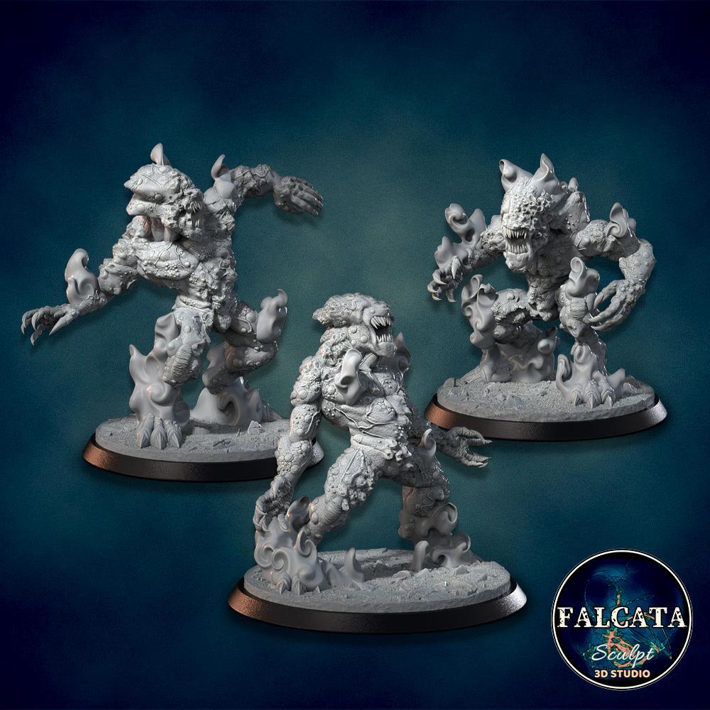 DIMENSIONAL SHAMBLERS -- Arkham's Nightmare DnD 32mm lovecraft Cthulhu Horr
