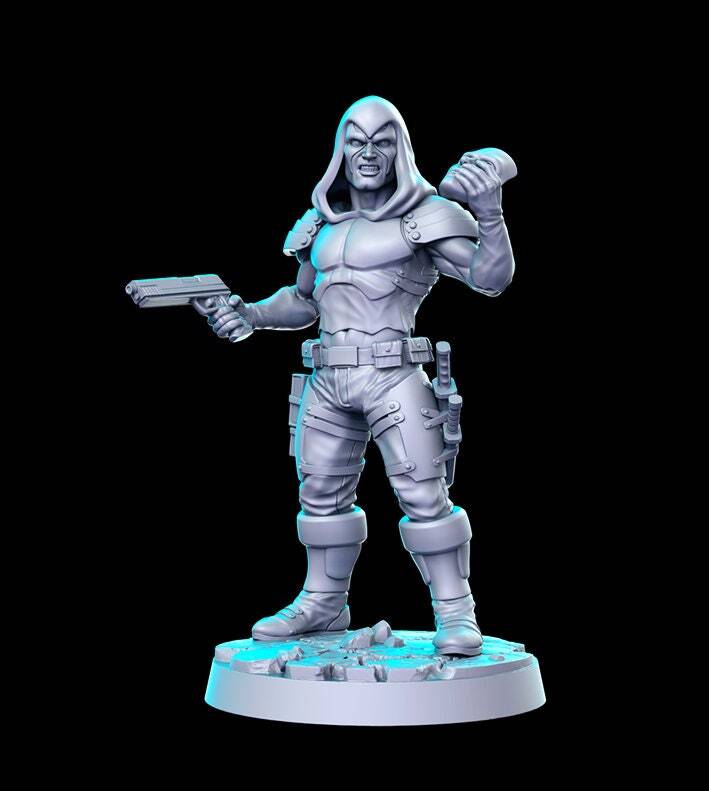 Cobra disguise guy - 35mm Scale DnD Miniature | Dungeons and Dragons | RN Estud
