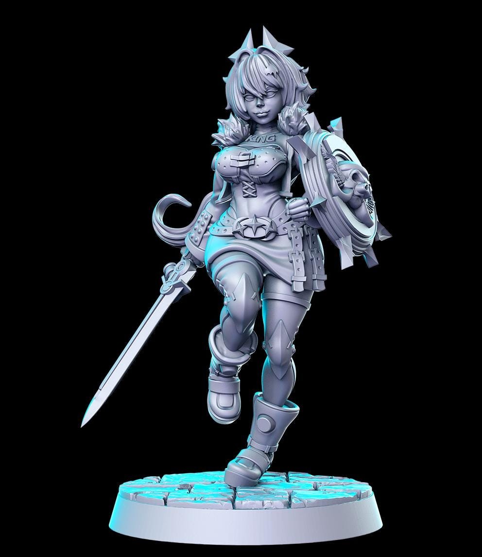Anime Series Vol 24 Full Set DnD Miniature, Tabletop RPG DnD Mini, D&D Figurine