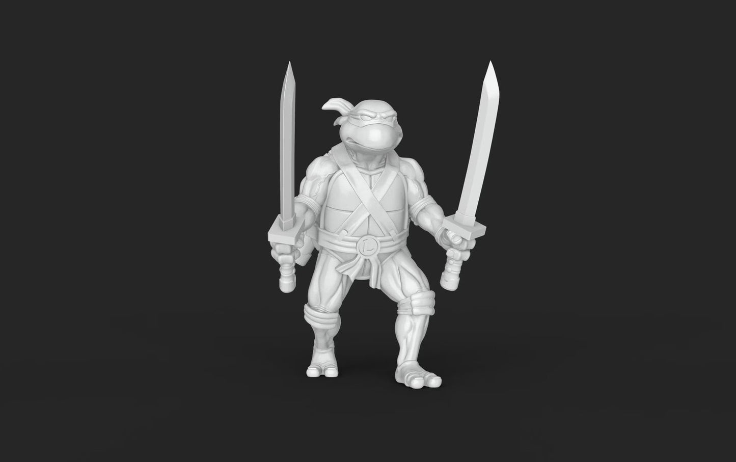 Teenage Mutant Ninja Turtles TMNT Miniatures - complete set 32mm Dioramas, tabl