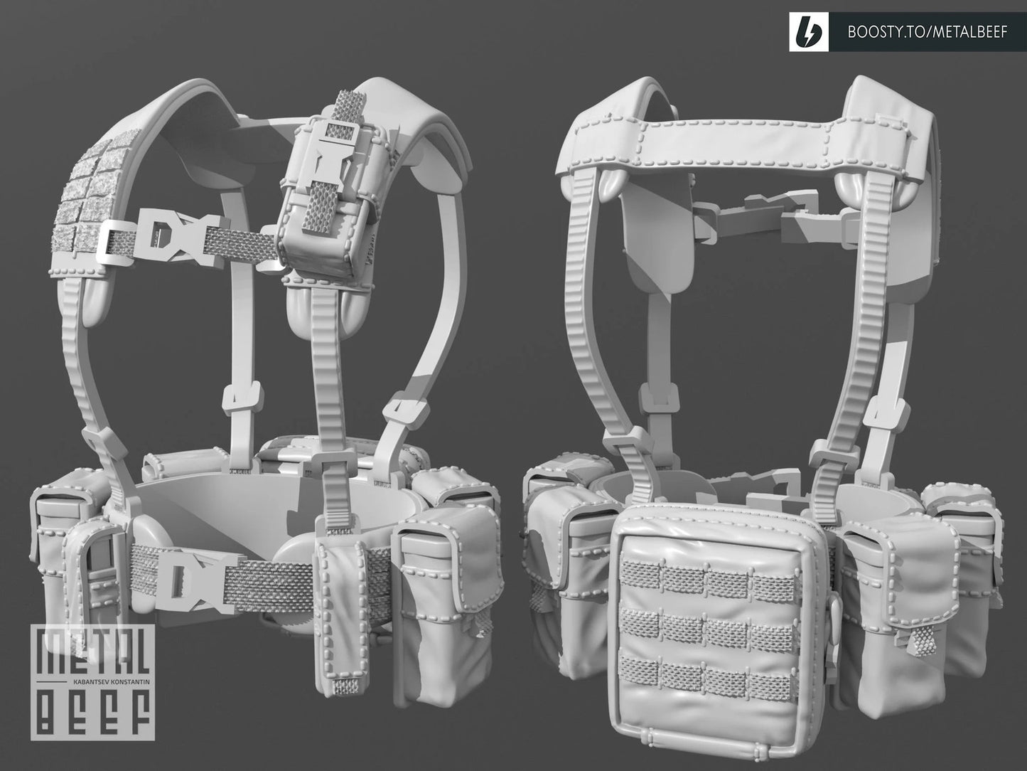 1/12 mini webgear, harness, pouches, troop builder, pouches for Action figures,