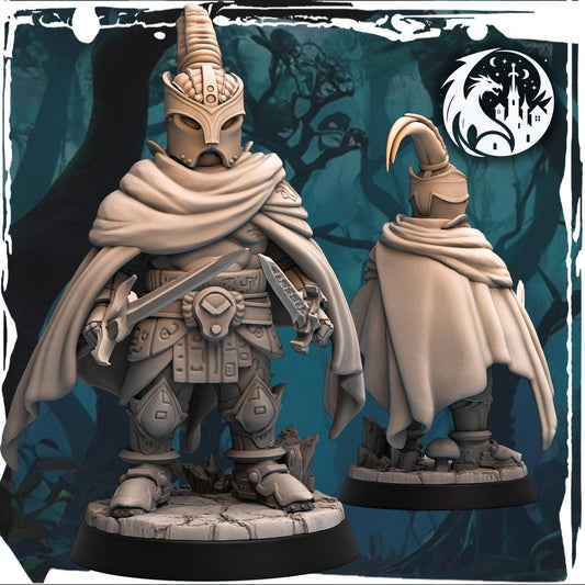 Black Knight : 32mm table top mini army builder DND Lego