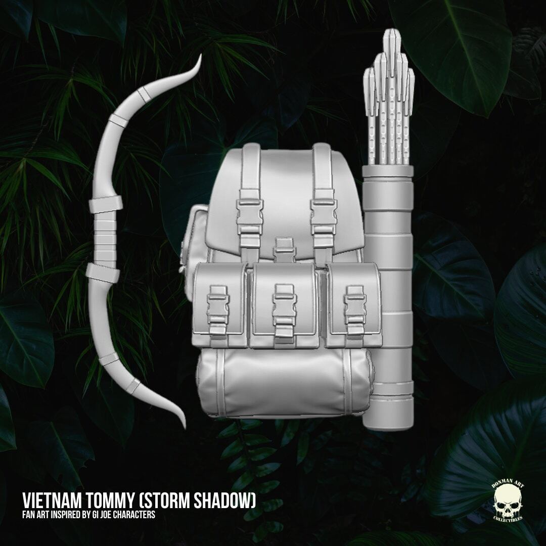 Snake Eyes Vietnam Tommy kit GI Joe classified 1:12 mezco marvel legend action
