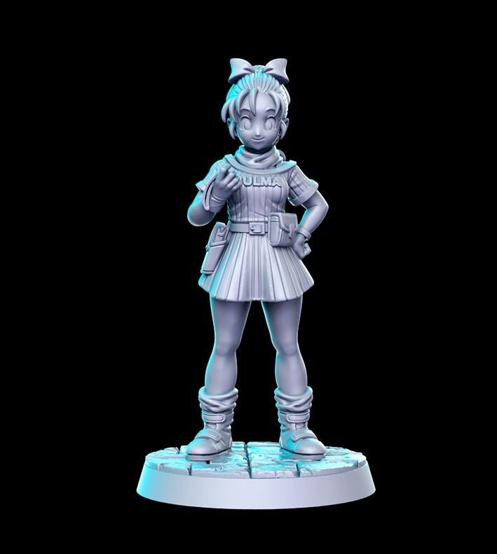 Anime Series Vol 6 Full Set DnD Miniature, Tabletop RPG DnD Mini, D&D Figurines
