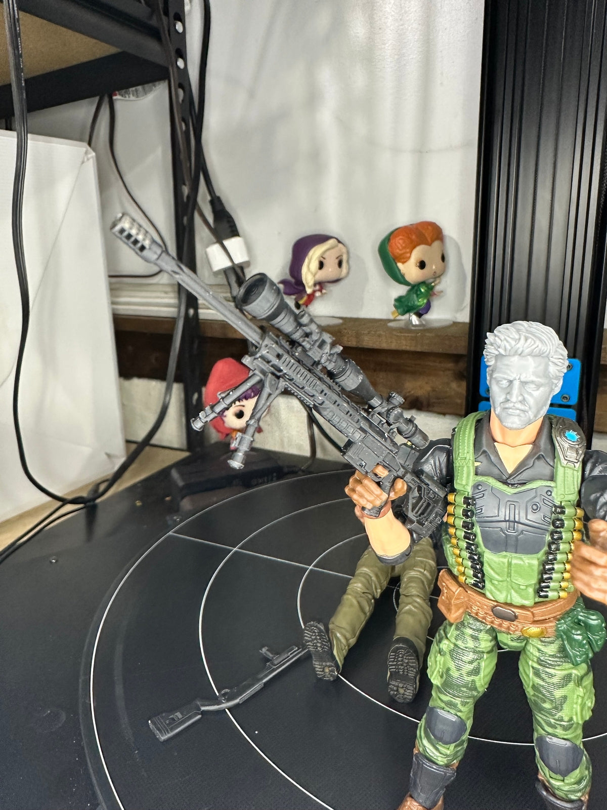 3d Printed T-5000 Low Light Sniper Rifle 1:12 GI Joe Classified/Marvel Legends