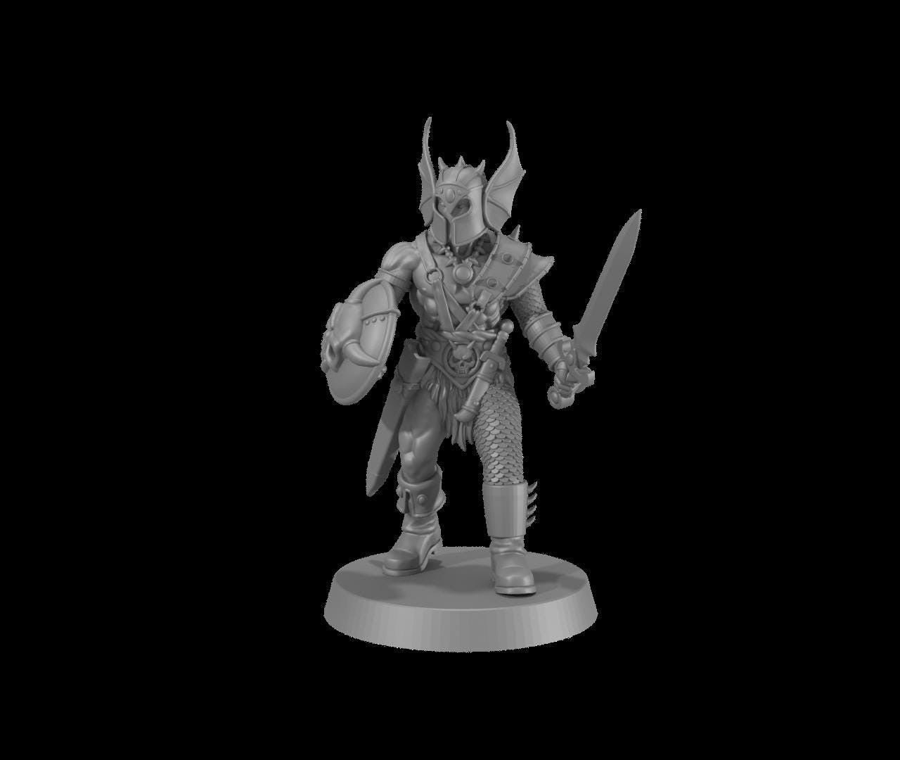 DnD Cartoon Show Miniatures Villains Venger Unpainted 28mm or 32mm Dungeons and