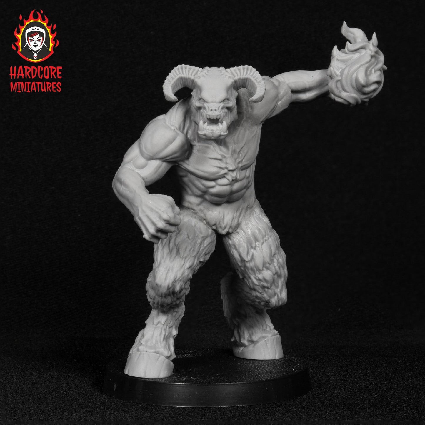 Doom Throwing Hell Lord 32mm dnd miniature doom video game Dark Lord
