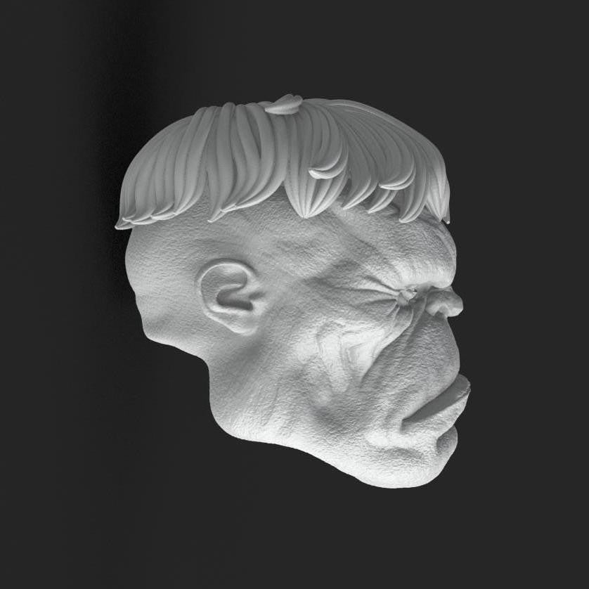 Grey Hulk head sculpt 1:12 6inch classified, GI joe, mezco, Marvel legend, blac